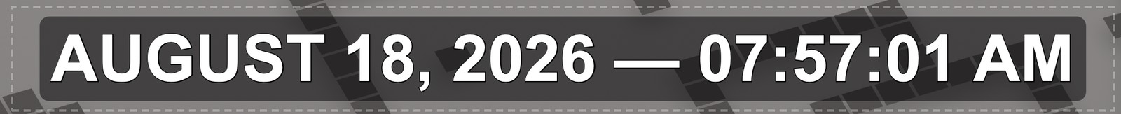 DepoStamp on-screen date and time stamp
